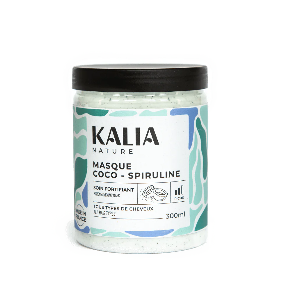 Masque capillaire coco-spiruline | KALIA NATURE