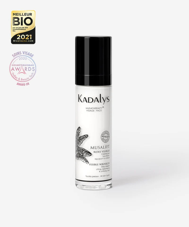 Crème jour liftante à l'actif de banane Musalift | KADALYS