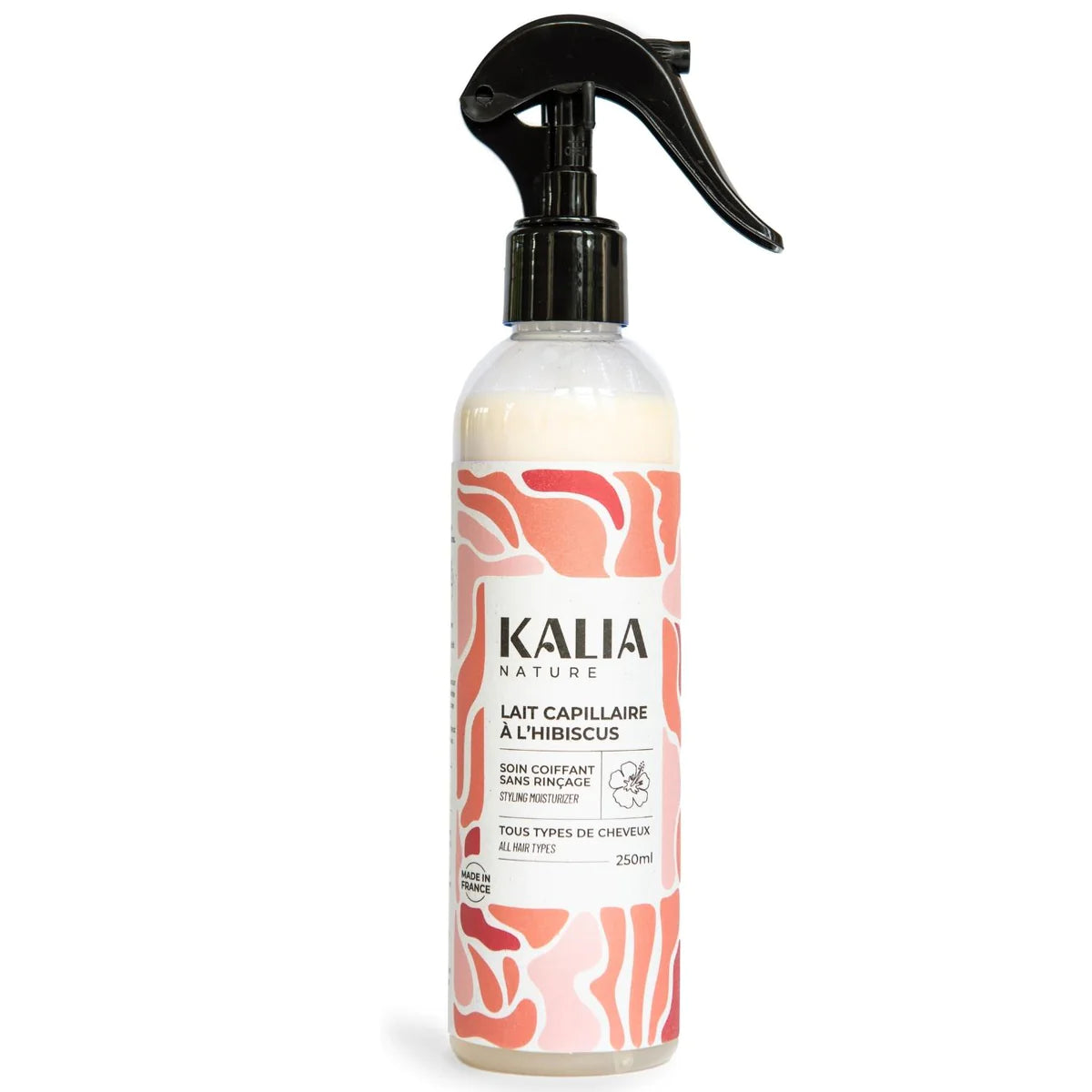 Lait capillaire hydratant à l'hibiscus | KALIA NATURE