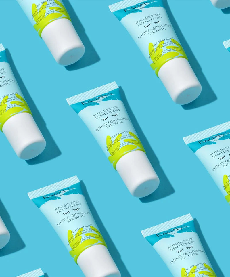 Masque yeux désaltérant banane jaune, coco, ricin | KADALYS