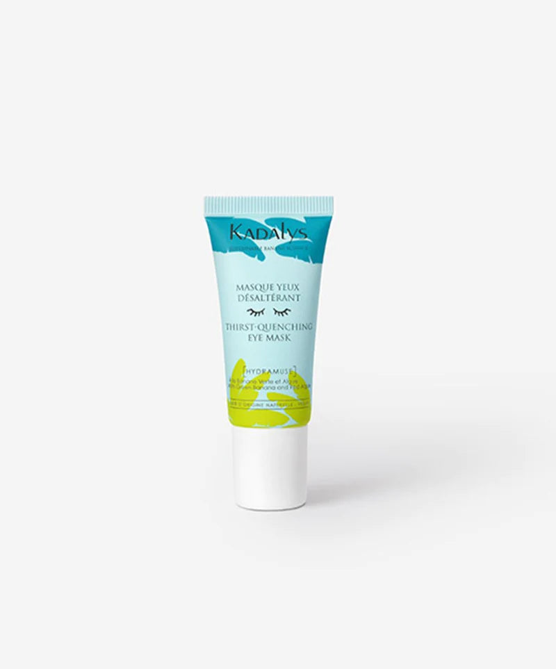 Masque yeux désaltérant banane jaune, coco, ricin | KADALYS