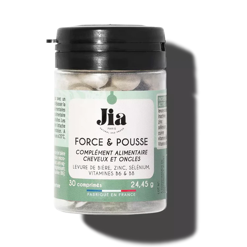 Compléments alimentaires Force & Pousse | JIA PARIS