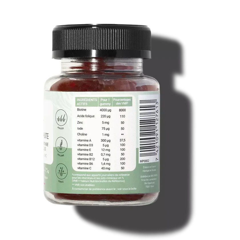 Gummies Volume et Chute | JIA