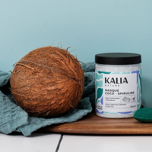 Masque capillaire coco-spiruline | KALIA NATURE